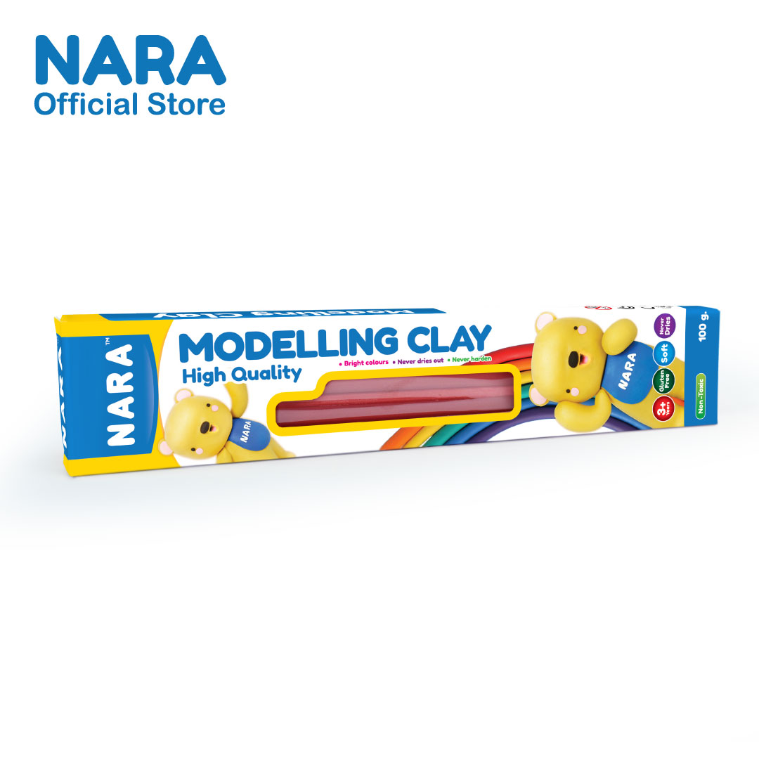 Modelling clay in paper box